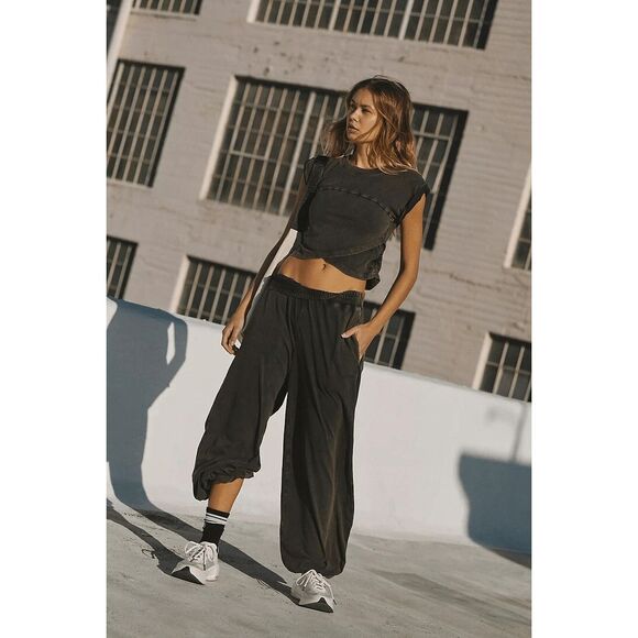 Free People Movement Hot Shot Crossover Set Black S Small...